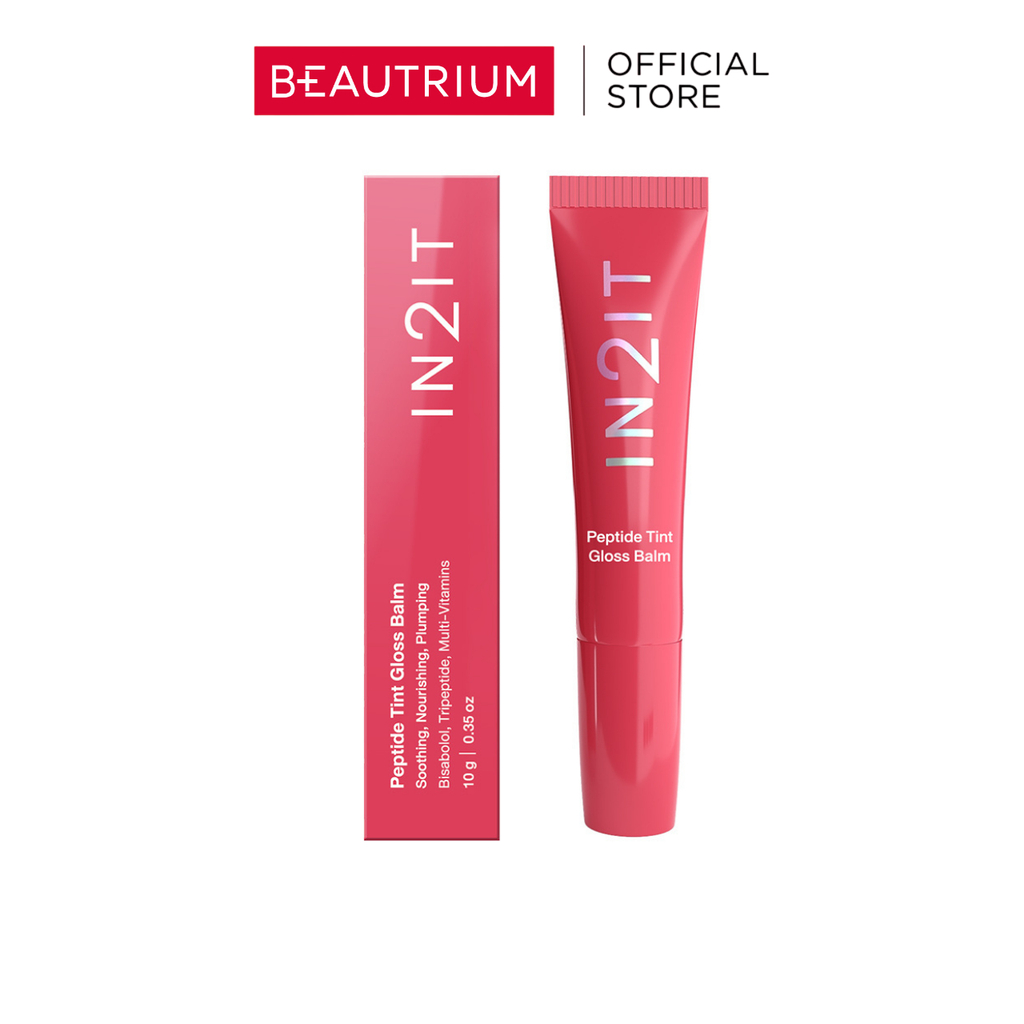IN2IT Peptide Tint Gloss Balm ลิปทิ้นท์ 10g