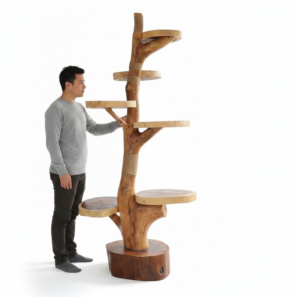 Large Cat Tree for Cats (Maine Coon)