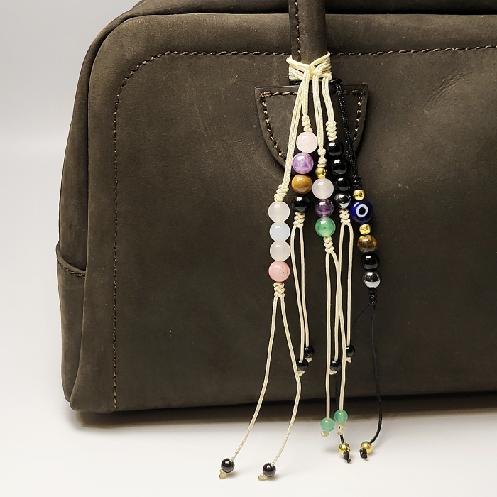 Treasure &Treasures | Lucky Energy Charm Keychain พวงกุญแจหินพลังงานนำโชค