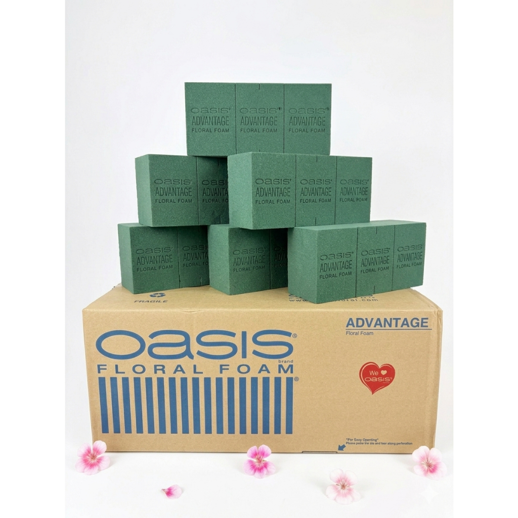โฟมปักดอกไม้สด เกรดเอ ยี่ห้อOasis รุ่นAdvantage