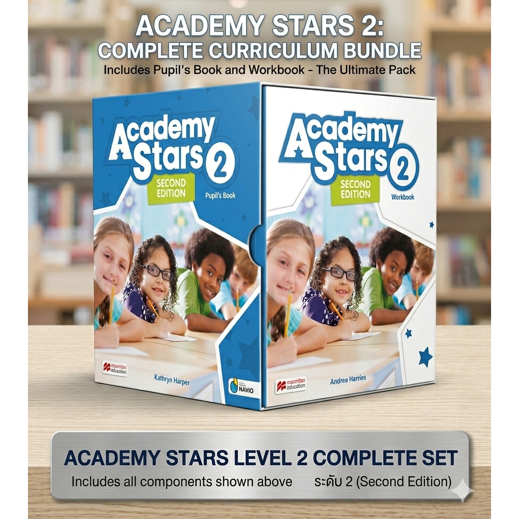 DKTODAY หนังสือ ACADEMY STARS 2 SERIES (2ED)