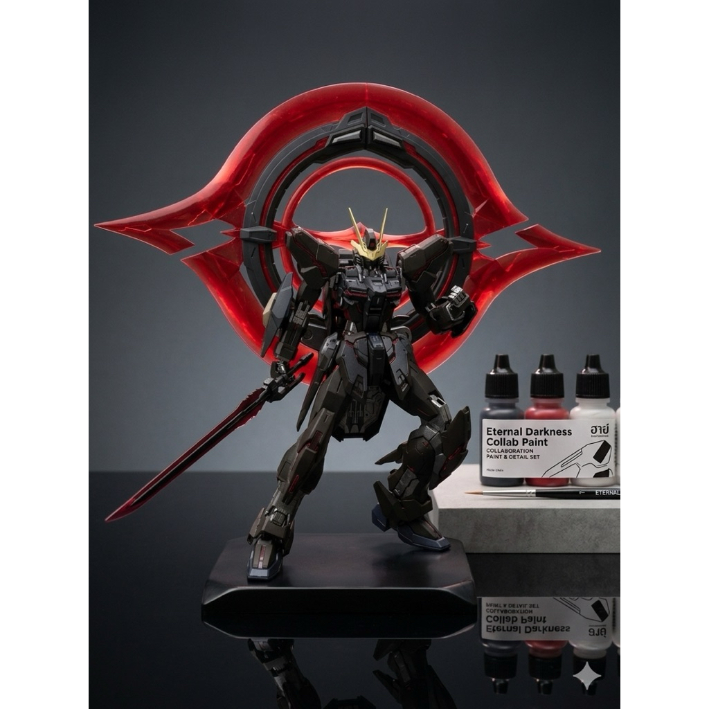 [งานประกอบแล้ว] Super Model Force 1/100 Eclipse Eternal Darkness (Glory Darkness) ต่อดิบ สภาพสวย ของ