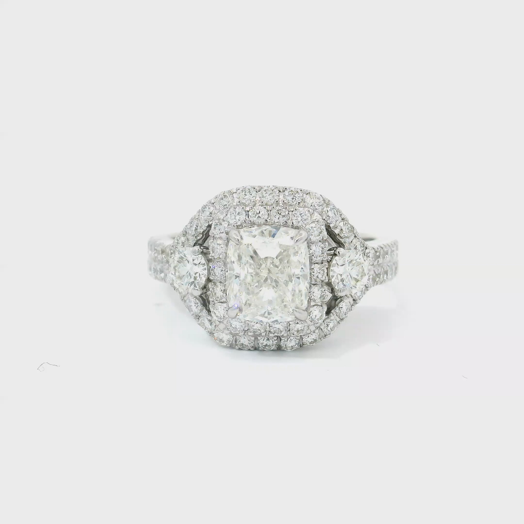 1.50 Carat D Colour VS1 Clarity Diamond Ring