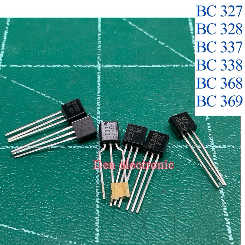 ราคาแพ็ค10ตัว ทรานซิสเตอร์ TO92 BC327 BC328 BC337 BC338 BC368 BC369 transistor พร้อมส่ง