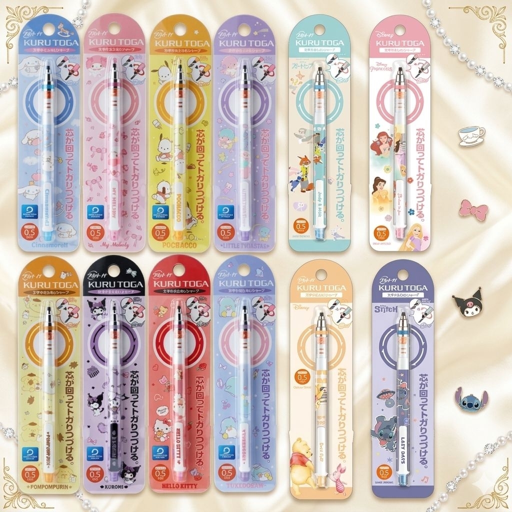 🇯🇵ดินสอ Kurutoga Mechanical Pencil Kurutoga ดินสอกด