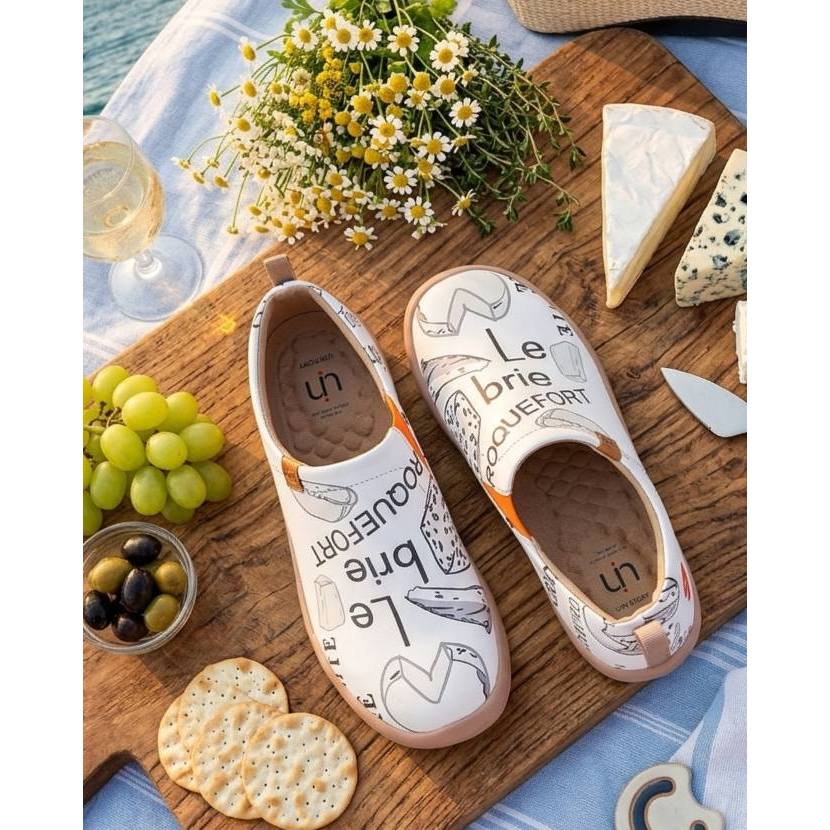 UIN Fashion Macarons Design Women's Shoes Sports Art Casual Leather Travel Shoes MACARONS