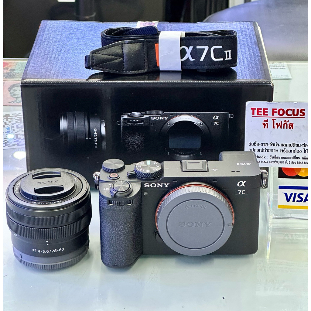 sony A7c ll+sony FE28-60mm ชัตเตอร์ 6,000