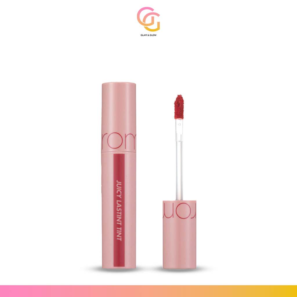 5.5 ถูกมาก✨ ROM&ND Juicy Lasting Tint #24 PEELING ANGDOO ลิปทินท์เกาหลี ฉ่ำวาว ติดทน สีชัด ไม่ตกร่อง