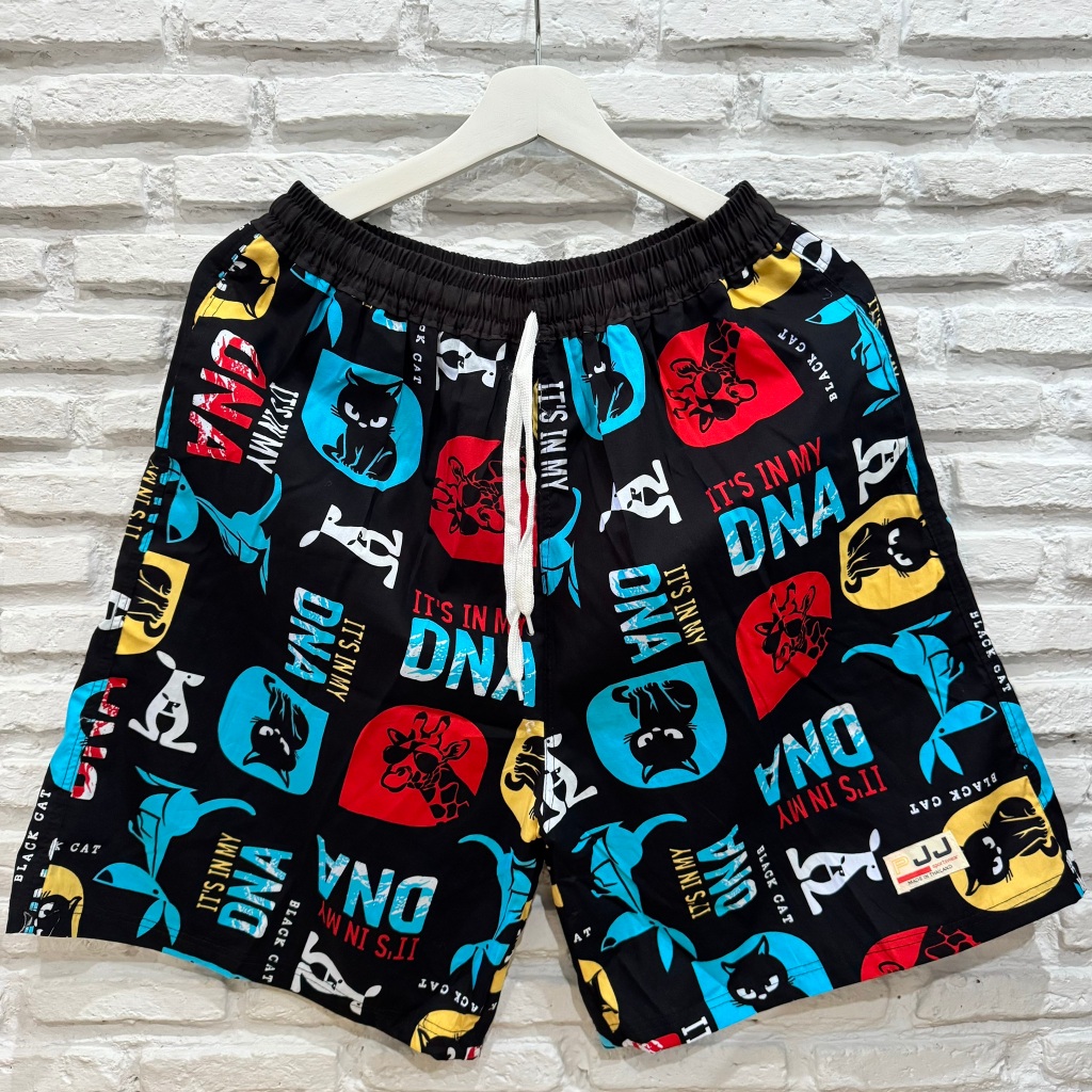 กางเกงเจเจ กางเกงขาสั้น ไซส์ M/L/XL "แมวจิงโจ้"ร้านคละสีให้ ผ้านิ่มหนาใส่สบาย Clothing ผู้ชายผู้หญิง