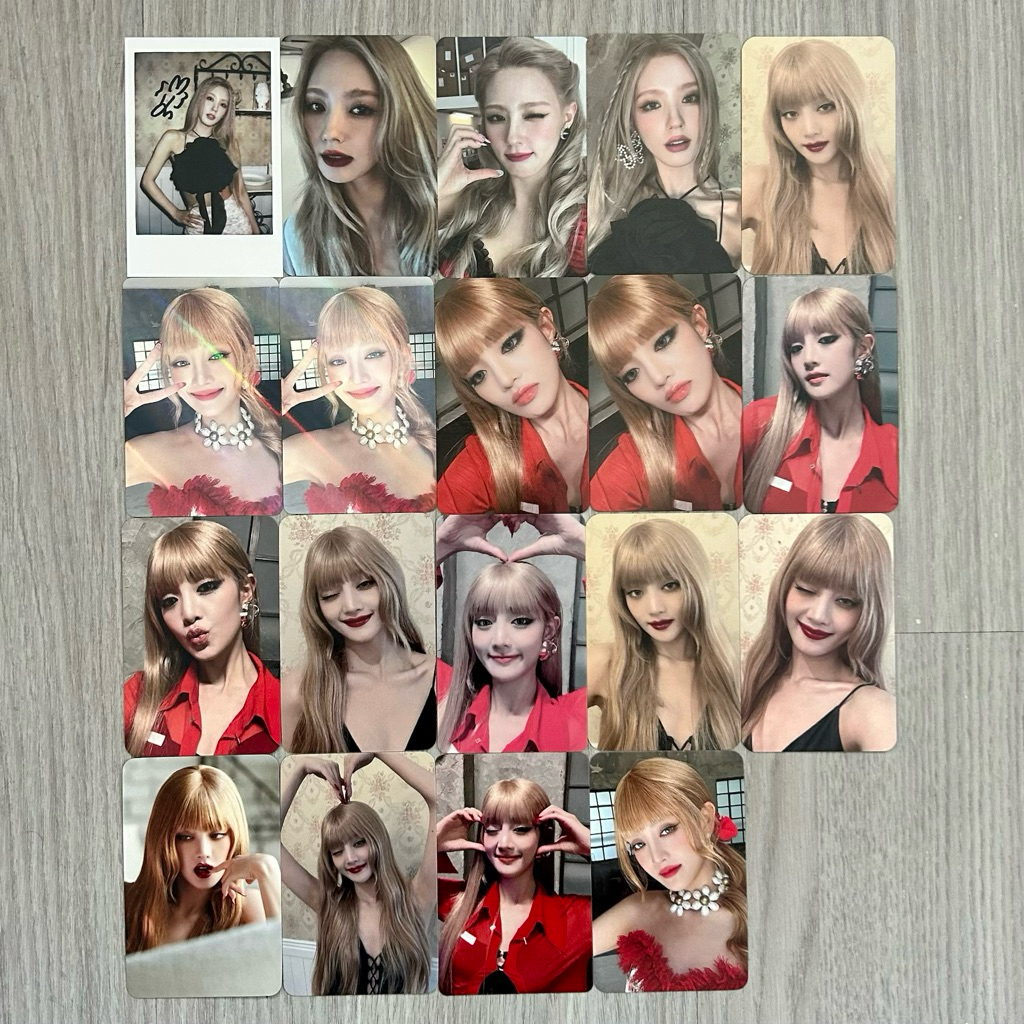 การ์ด I LOVE - (G)I-DLE | I-DLE พร้อมส่ง การ์ดแท้ 100%