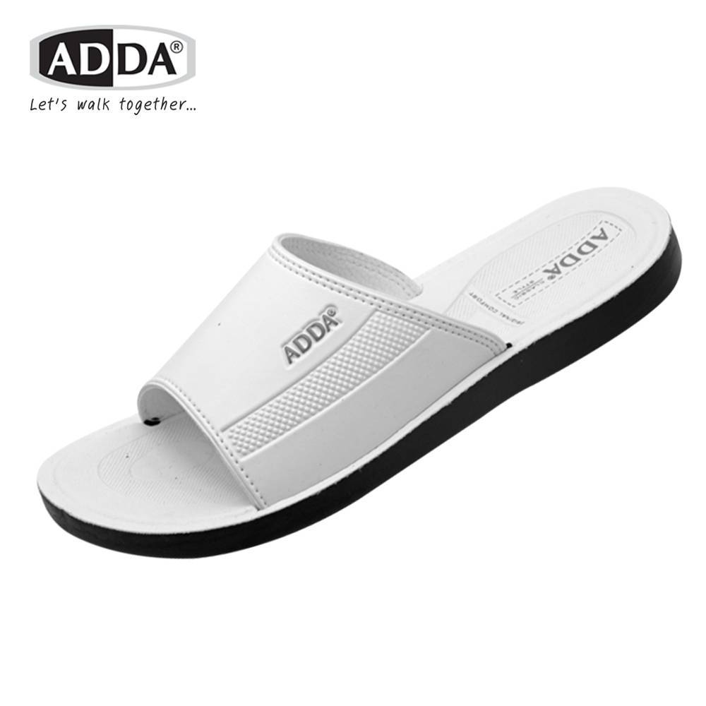 ADDA รองเท้าแตะพียูแบบสวม รุ่น 7Q13 ไซส์ 38-45