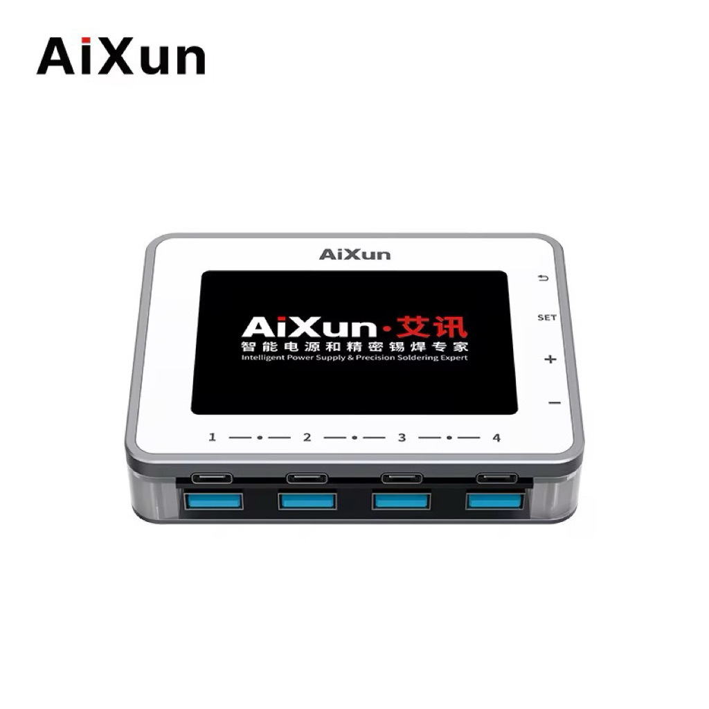 Aixun PF26 260W (ไม่เเถมอเดปเตอร์)  ที่ชาร์จความเร็วสูงมัลติพอร์ตสำหรับซ่อมแท็บเล็ตโทรได้มือถืออุปกร