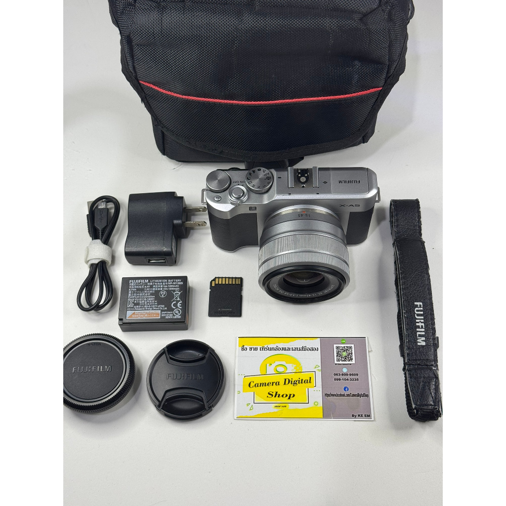 กล้องมือสอง Fujifilm X-A5 + Lens Fujifilm 15-45mm F3.5-5.6 OIS PZ