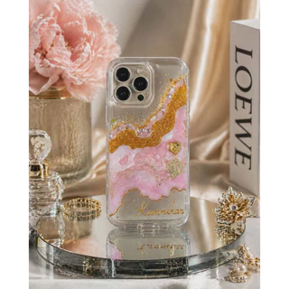 เคสมือถือ หัวใจสาริกา premium pink (ผ่านพิธีมงคลแล้ว) ใส่ชื่อฟรี