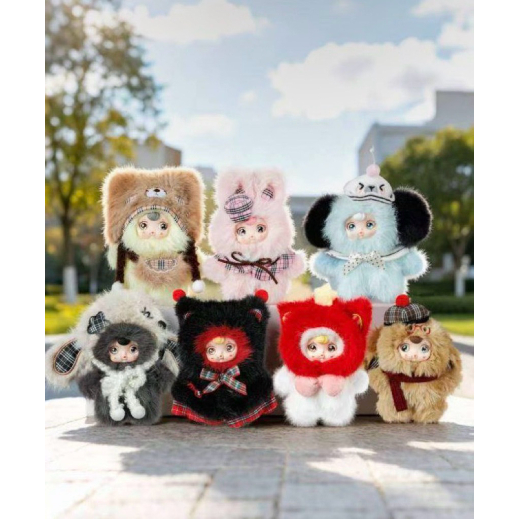 ❤️พร้อมส่งในไทย❤️{แบบจุ่ม} Yumi Retro Travel Charm Plushie พวงกุญแจ รูปที่ 7