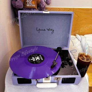 【⚡ส่งของจากไทย】 Vinyl เครื่องเล่นแผ่นเสียง turntable Portable gramophone Bluetooth speaker
