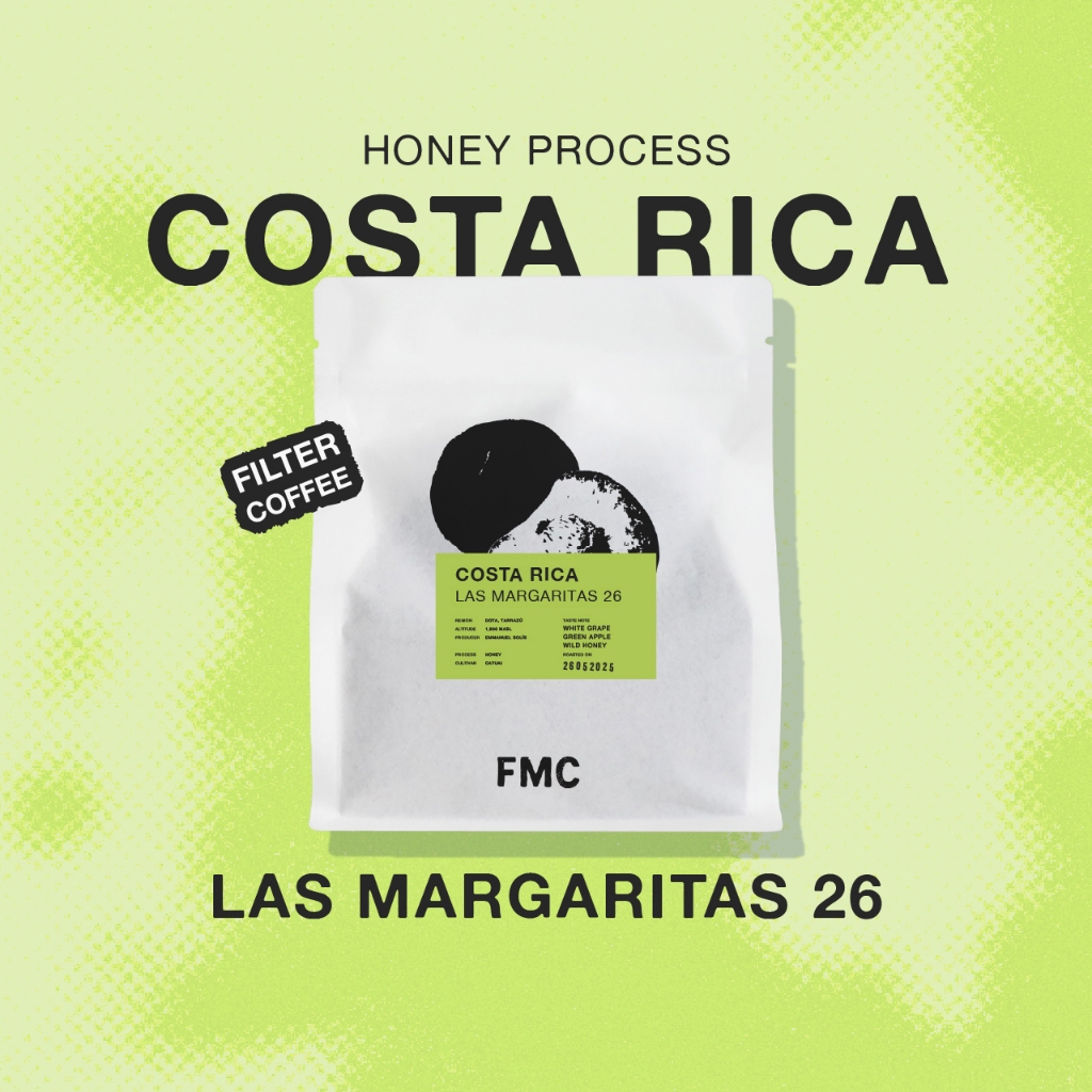 Feast Monday Coffee - เมล็ดกาแฟคั่วอ่อน Costa Rica Las Margaritas #26 (Light Roast) Honey