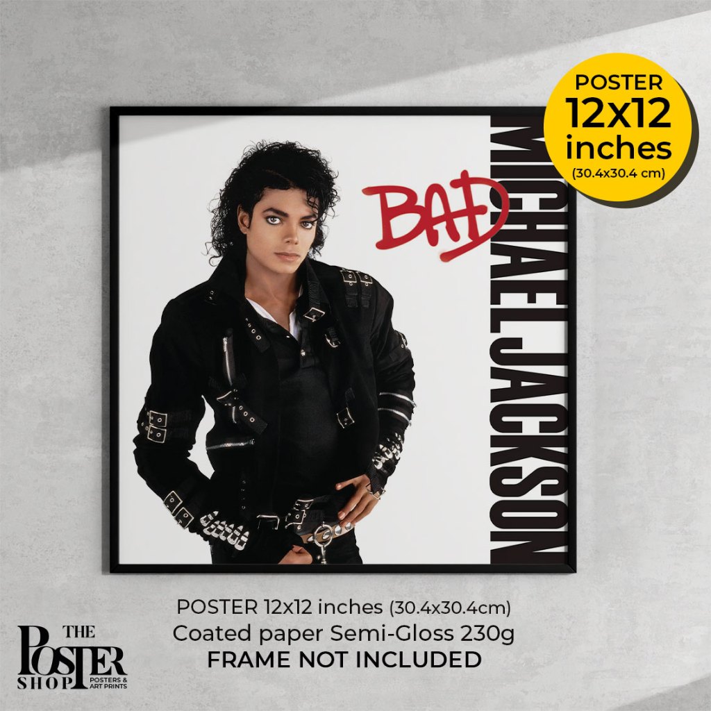 Michael Jackson Poster "King of Pop" โปสเตอร์ ไมเคิล แจ็กสัน ราชาเพลงป๊อปตลอดกาล
