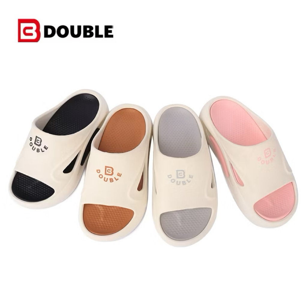 รองเท้าแตะแบบสวม ผู้หญิง BB DOUBLE นุ่ม เบา ใส่สบาย EVA