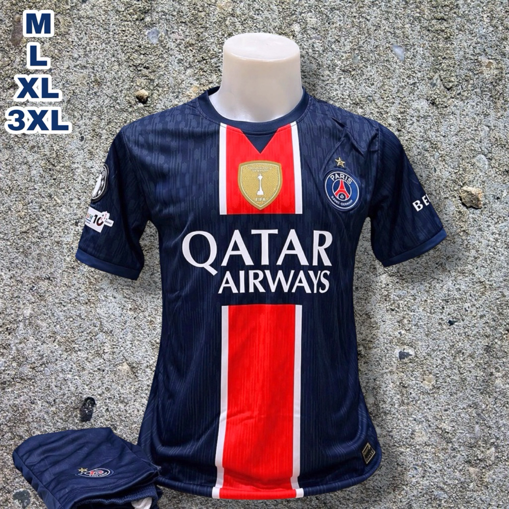 ชุดฟุตบอลผู้ชาย PRS ฤดูกาลใหม่ล่าสุด 2026 มีไซส์ M ถึง 3XL แบบแขนสั้น มีเสื้อพร้อมกางเกง