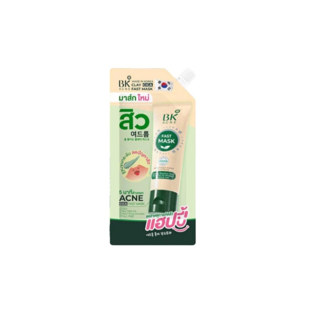 BK ACNE CLAY CICA FAST MASK