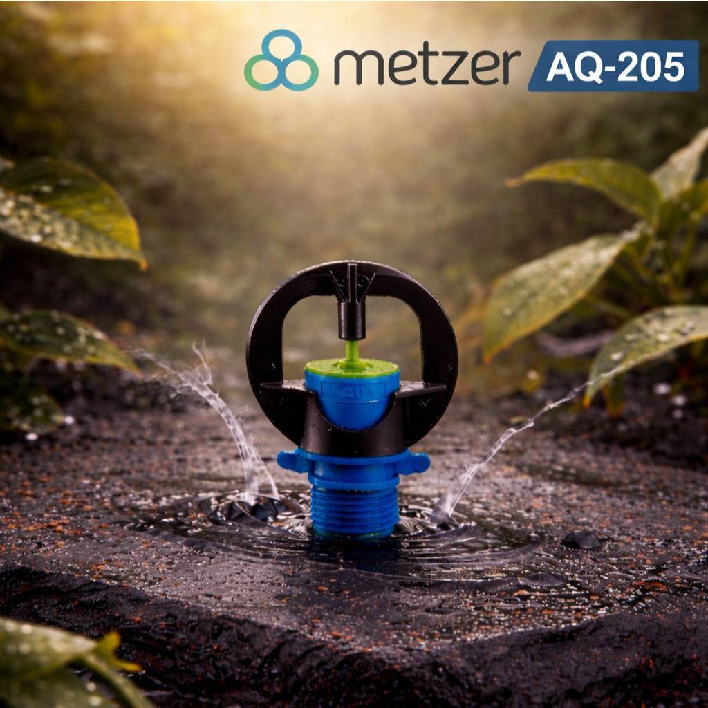 Metzer ATC หัวสปริงเกอร์ รุ่น AQ-205 Aqua Tuff (Agristand) รดน้ำรอบต้น ครอบคลุม 6 เมตร