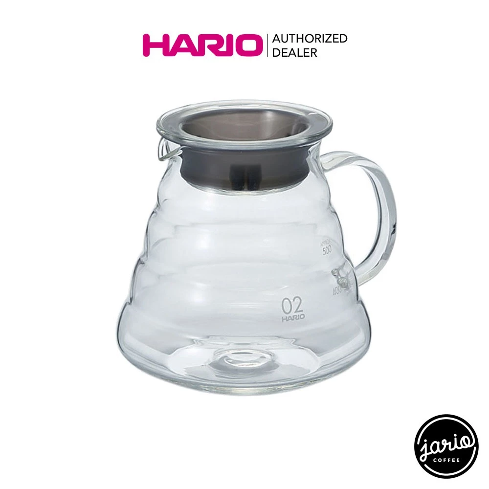 JARIO x HARIO เหยือกเสิร์ฟกาแฟ V60 360ml/600ml/800ml (แท้จากญี่ปุ่น) HARIO V60 Range Server 360ml/600ml/800ml