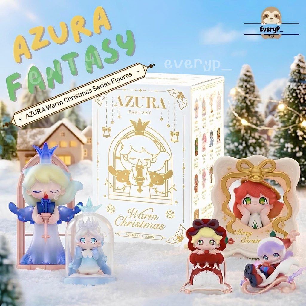 (ส่งด่วน) กล่องสุ่ม ❄️🎄AZURA Warm Christmas Series Figures คริสต์มาส Azura ลุ้น Secret
