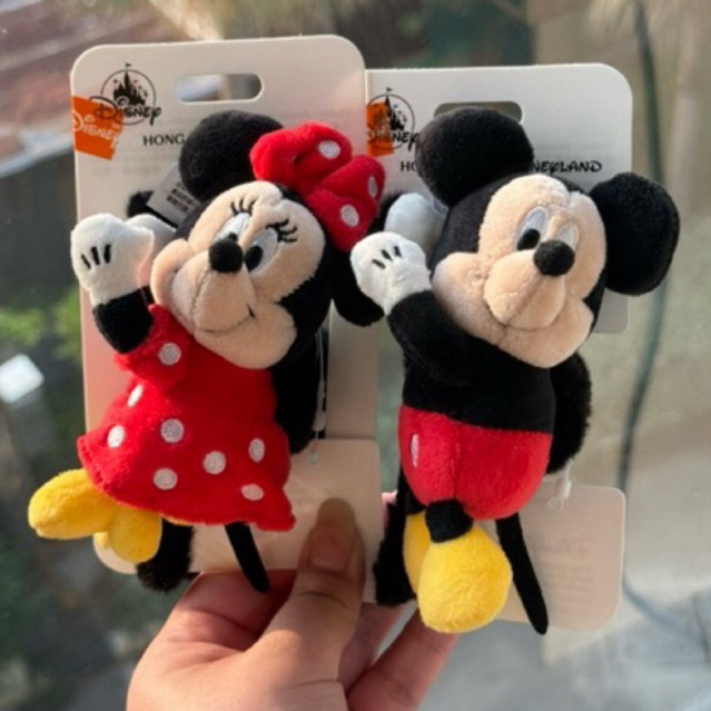 กิ๊บหนีบผมดิสนีย Mickey Mouse และ Minnie Mouse ของแท้ พร้อมส่งในไทย