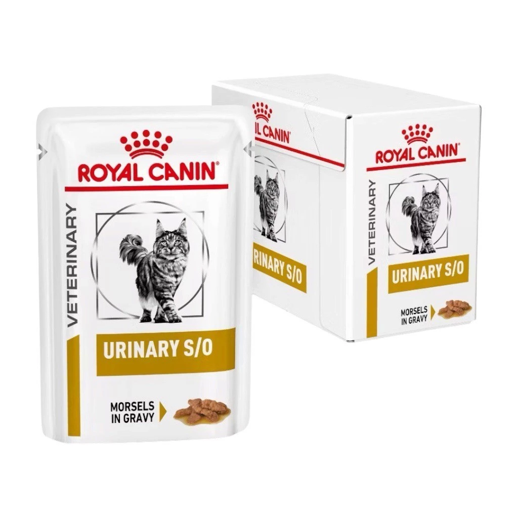 Royal Canin Urinary S/O Cat Pouch 85 กรัม อาหารเปียกสำหรับแมว โรคนิ่ว