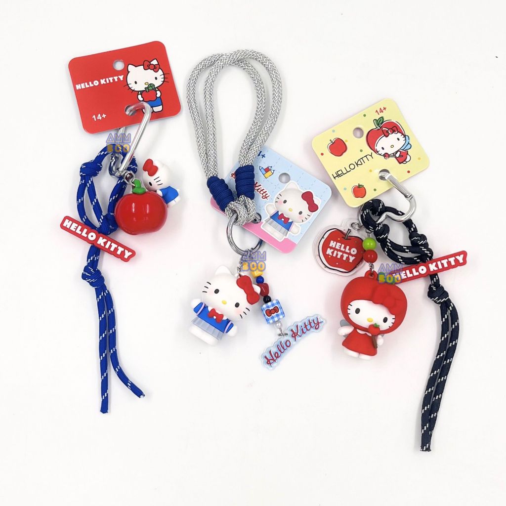 Hello Kitty Keychain พวงกุญแจ ฮัลโหล คิตตี้ สินค้าพร้อมส่ง