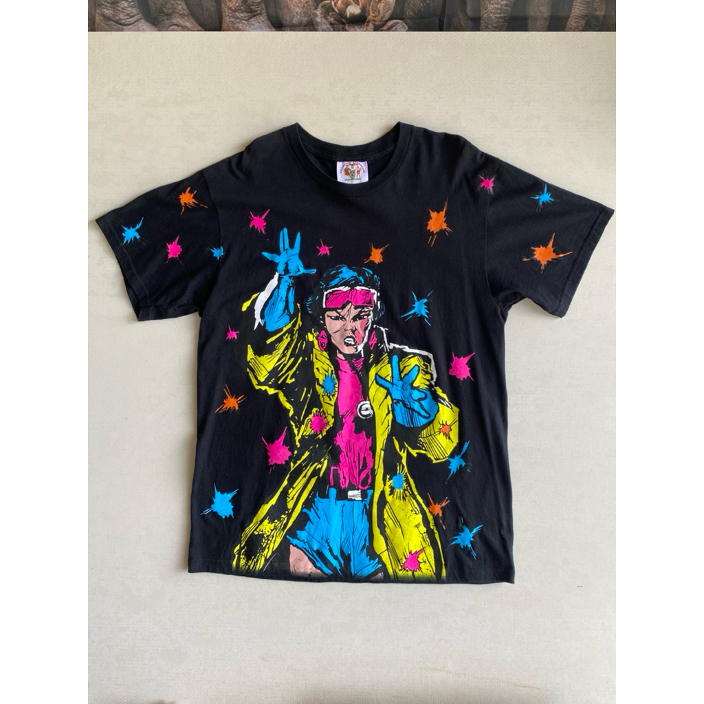 เสื้อยืดมือสอง ลาย Mavel X-Men Animeted Jubilee OVP.