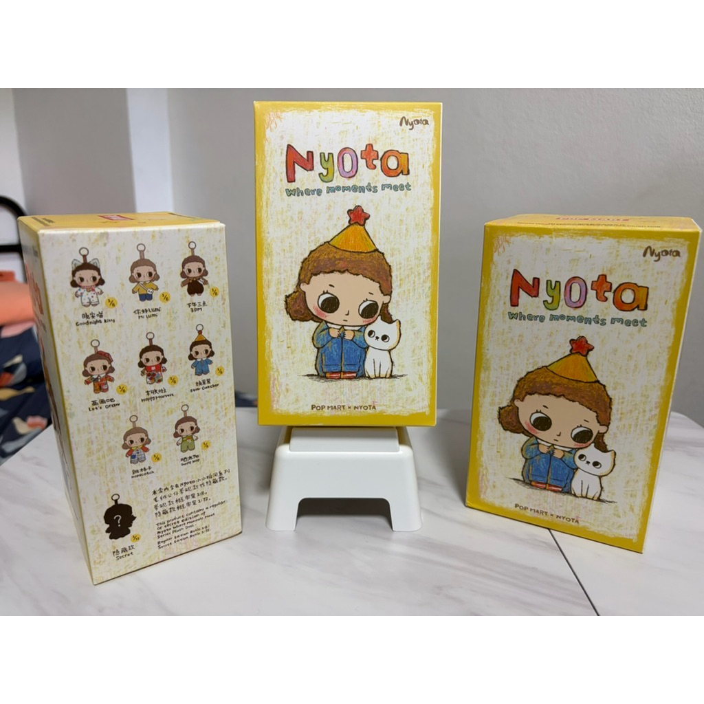 POP MART Nyota Where Moments Meet Series Plush Doll Blind Boxพร้อมส่ง