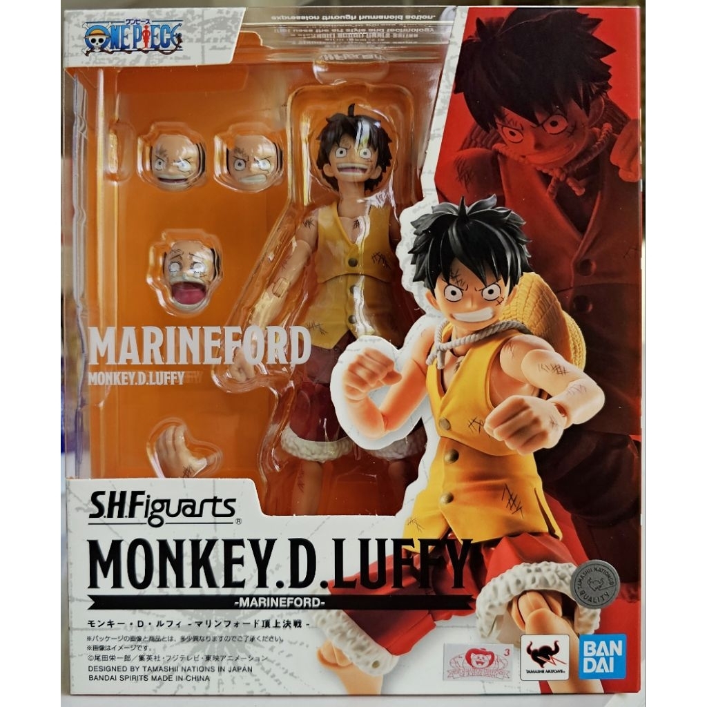 [พร้อมส่ง/มือ 1] S.H.Figuarts Monkey D. Luffy -Summit War of Marineford- [ONE PIECE] 	4573102692979