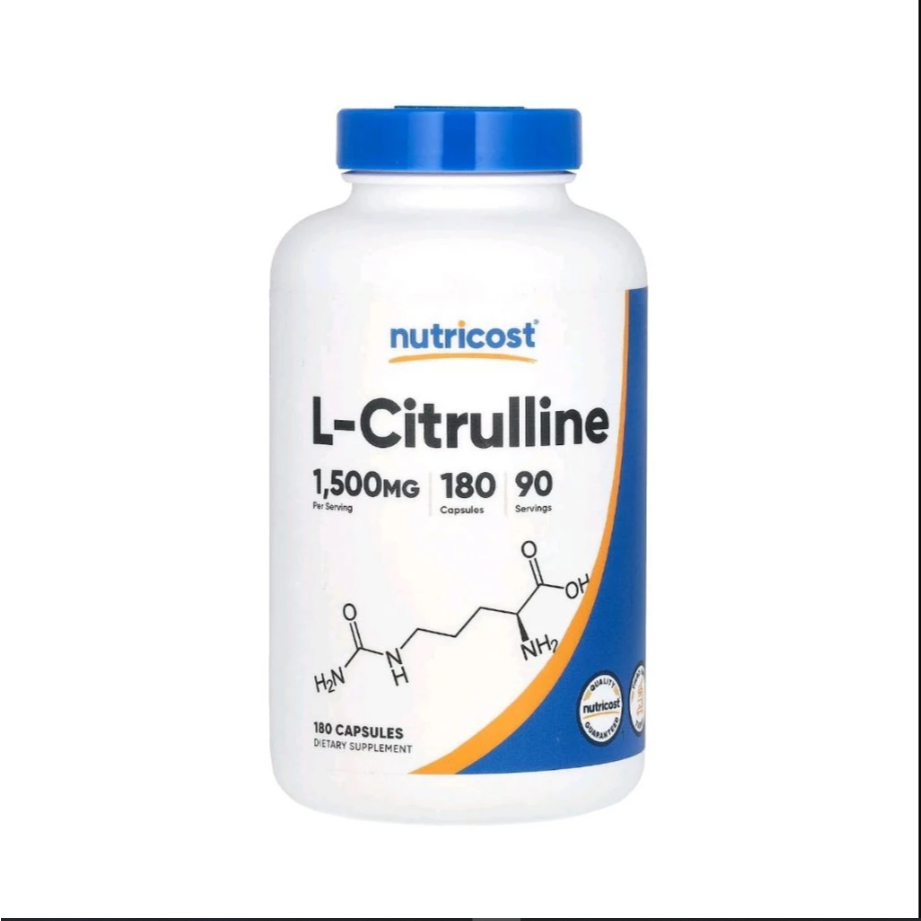 Nutricost L-Citrulline 1500mg. 180Capsules