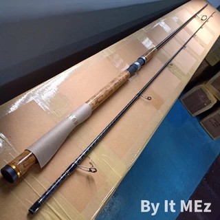 [ ของแท้ ] คันเบ็ดตกปลา Ashino Pathfinder คันสปิ๋ว คันตกปลาเกล็ด ด้ามก๊อกเคลือบ ลาย X-Cross Line 8-16LB