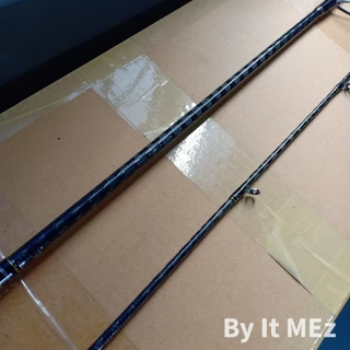[ ของแท้ ] คันเบ็ดตกปลา Ashino Pathfinder คันสปิ๋ว คันตกปลาเกล็ด ด้ามก๊อกเคลือบ ลาย X-Cross Line 8-16LB