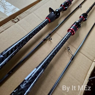 [ ของแท้ ] คันตีเหยื่อปลอม Ashino Bassway X-Cross รุ่นใหม่ 2025 กราไฟท์ ปลาย Solid 6.6/7 ฟุต คันสปิน/เบส ช่อน