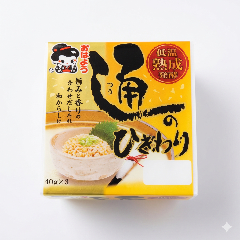 ฮิกิวารินัตโตะ 2 (รสดังเดิมแบบสับ) TSU NO HIKIWARI NATTO
