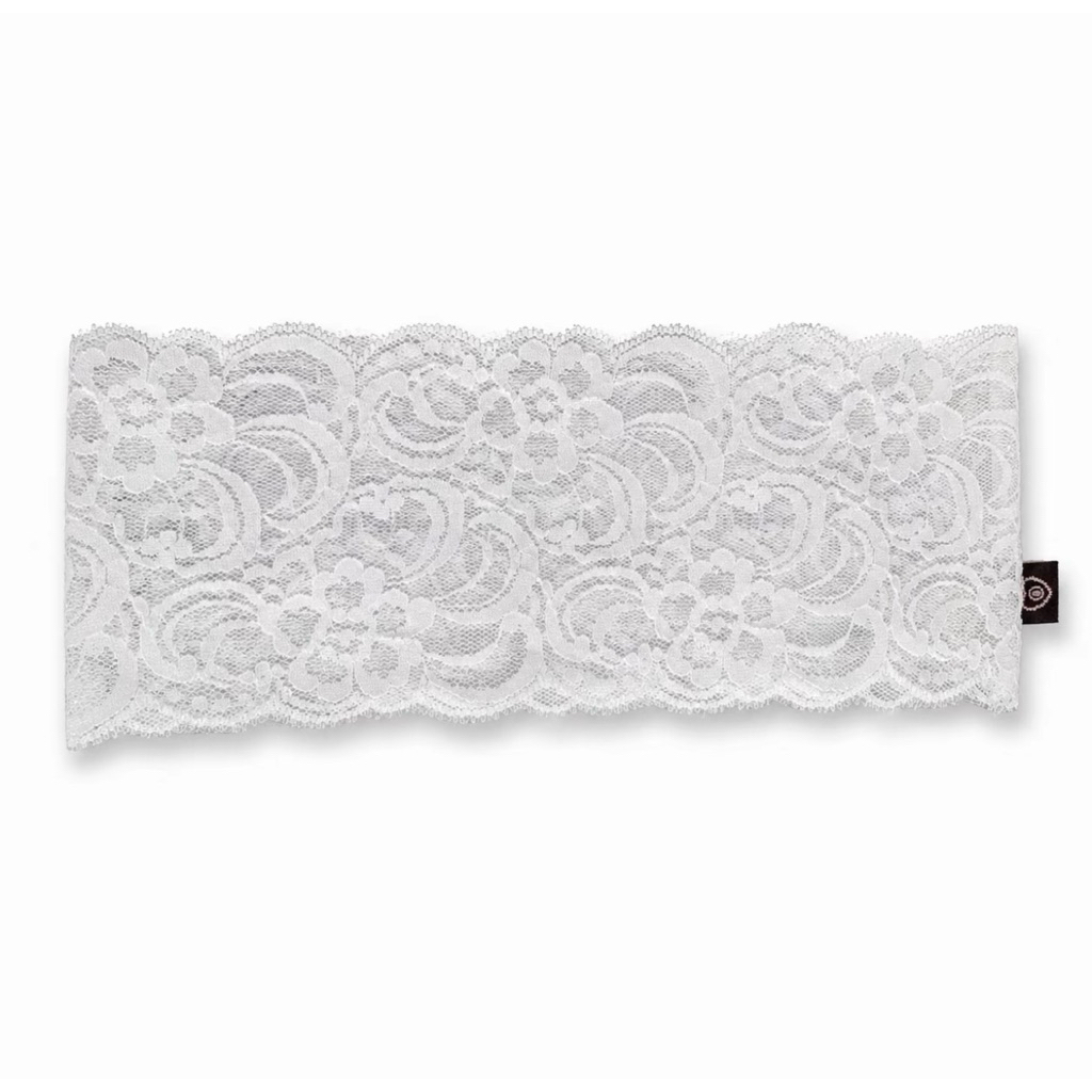 ETOILE BNK LACE BAND ที่คาดผมผ้าลูกไม้ Daisy White พร้อมส่ง