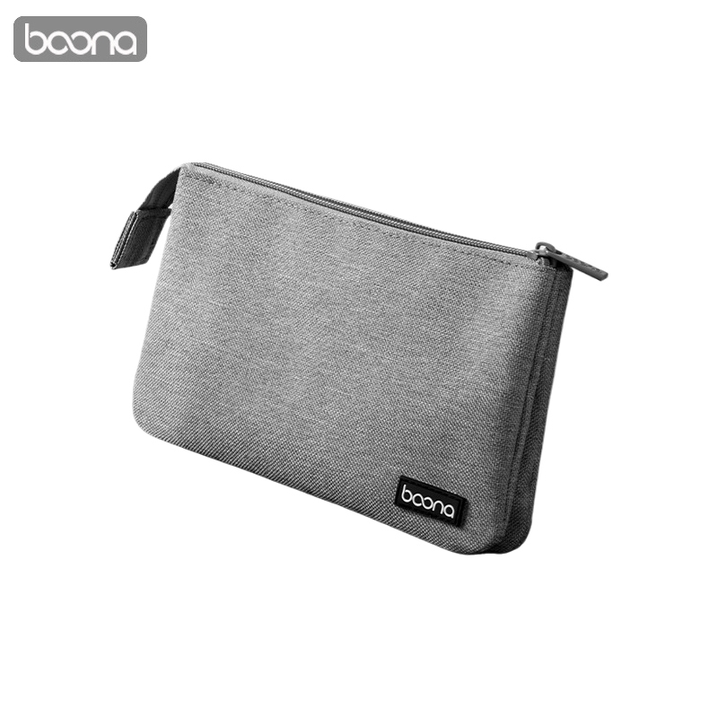 Baona กระเป๋าจัดเก็บอุปกรณ์อเนกประสงค์ 2 ช่อง พกพา กันน้ำ