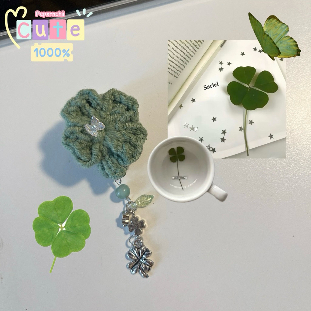 สายรัดเข็มขัดใบโคลเวอร์ 🍀