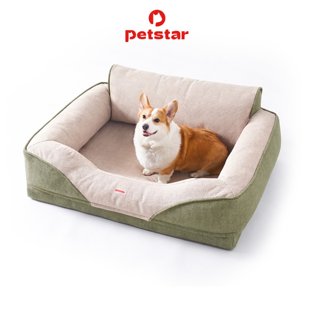 Petstar ที่นอนสัตว์เลี้ยง ที่นอนสุนัข Pet Sofa เบาะนอนสุนัขและแมว นุ่มสบาย ถอดซักได้