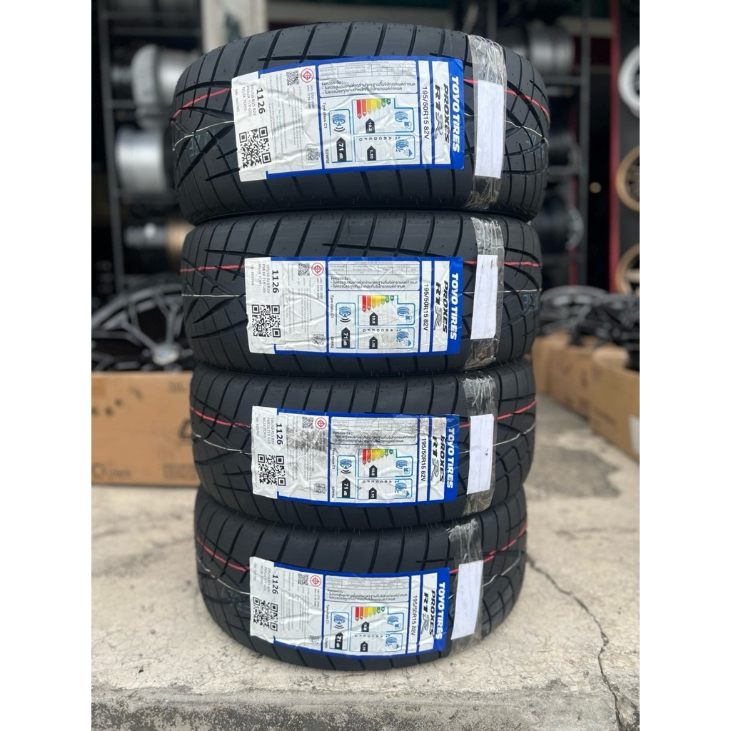 🚓🚗Toyo R1R 195/50/15 ยางใหม่ปี26