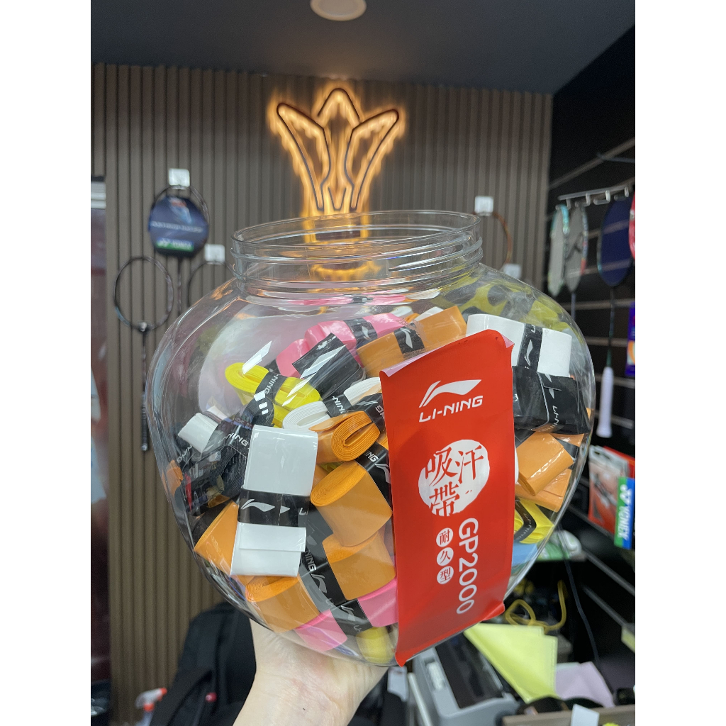 Li-Ning GP2000 (ASJU009) กริปพันด้าม ที่พันด้ามไม้แบดมินตัน 1 ชิ้น