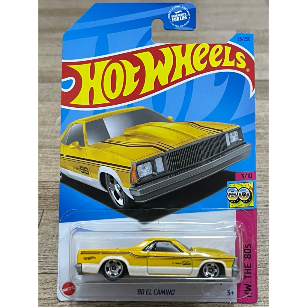 HOT WHEELS - DOLLAR GENERAL EXCLUSIVE COLOR - '80 EL CAMINO YELLOW