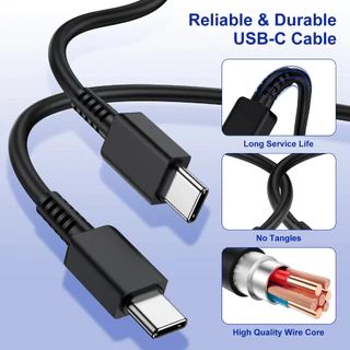 【รับประกัน 1 ปี】จากศูนย์ Samsun ชาร์จเร็วสุด Samsung ชุดชาร์จ 45W หัวชาร์จเร็วซัมซุงของ type C สายชาร์จ type c