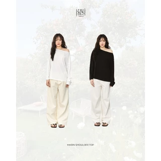 Roomry.n - Marin Shoulder Top เสื้อแขนยาวปาดไหล่