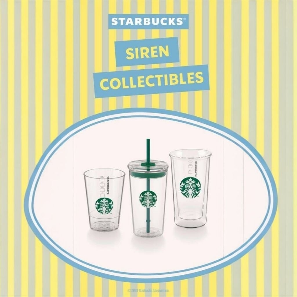 ⭐️Starbucks Siren Collectibles⭐️Siren Tumblers and Cold Cups⭐️