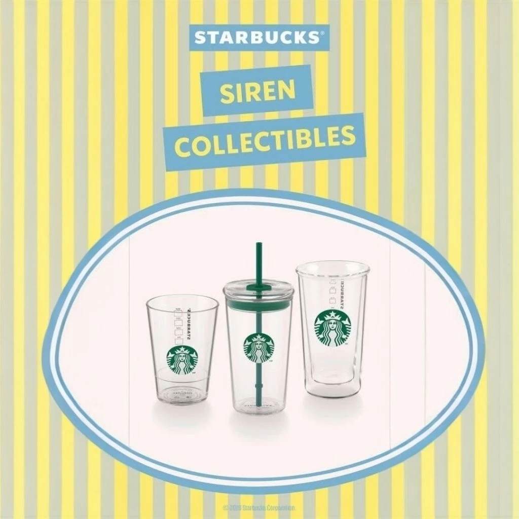⭐️Starbucks Siren Collectibles⭐️Siren Tumblers and Cold Cups⭐️